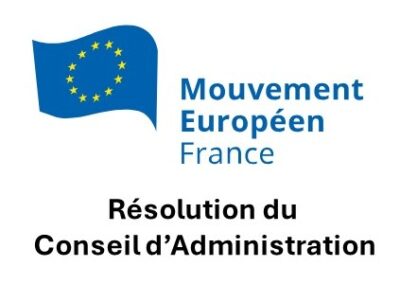 Pour la sécurité des Européens, construire une véritable défense européenne